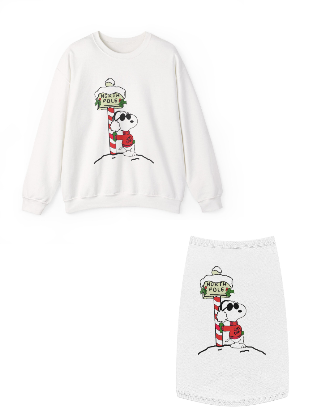 Sweatshirt + Pet Top Set