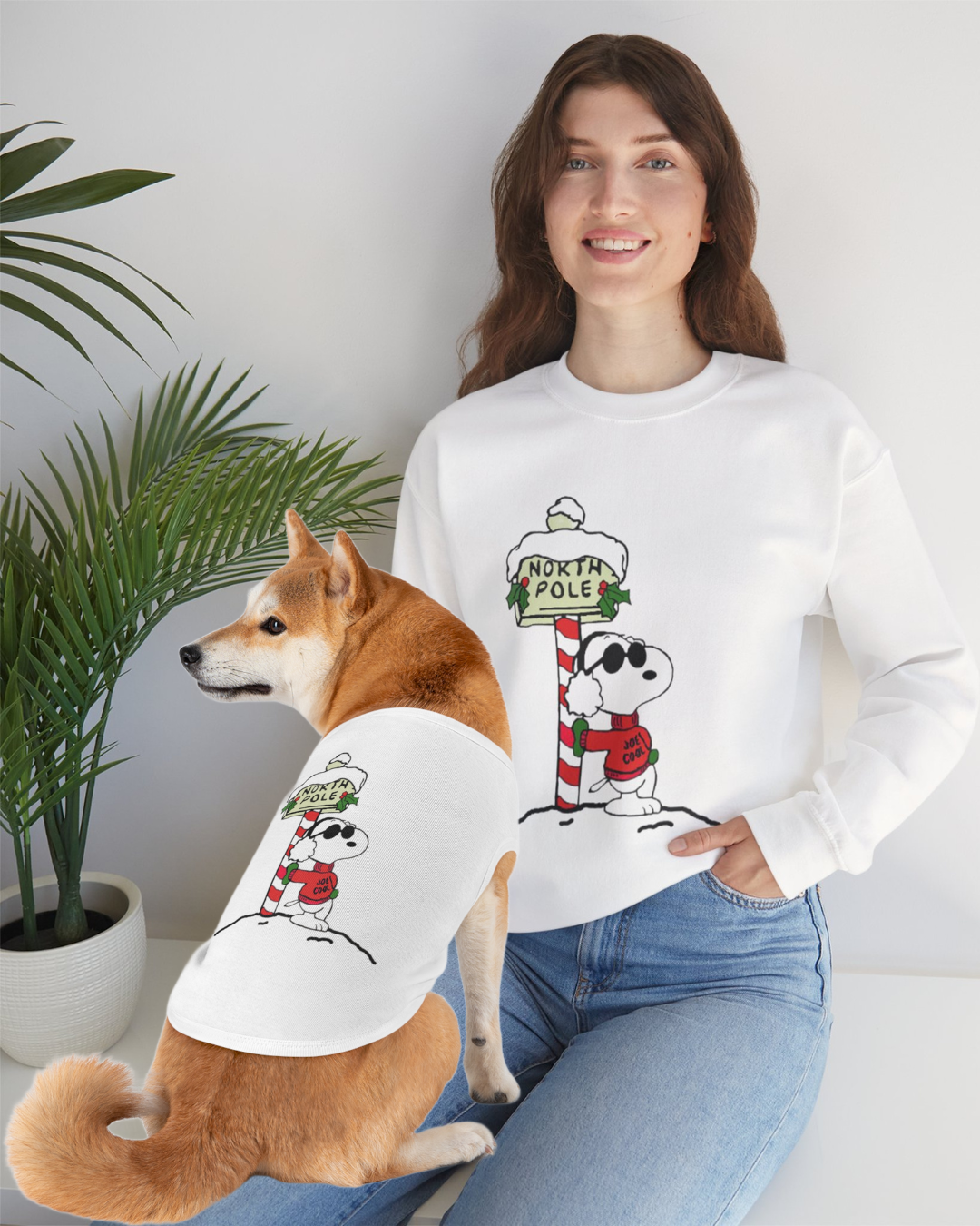 Sweatshirt + Pet Top Set