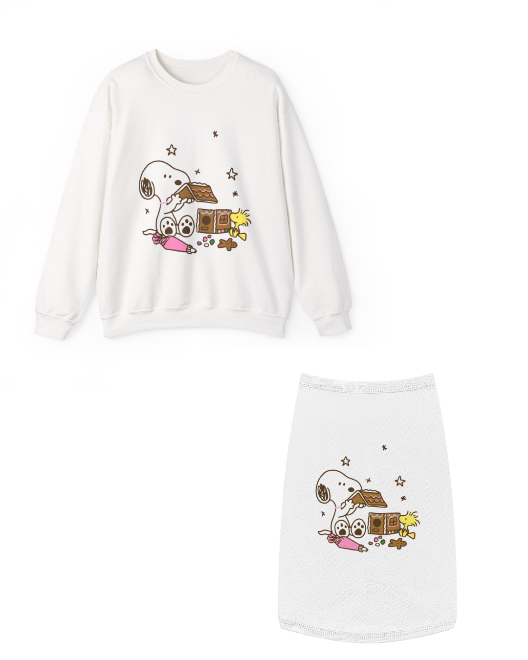 Sweatshirt + Pet Top Set