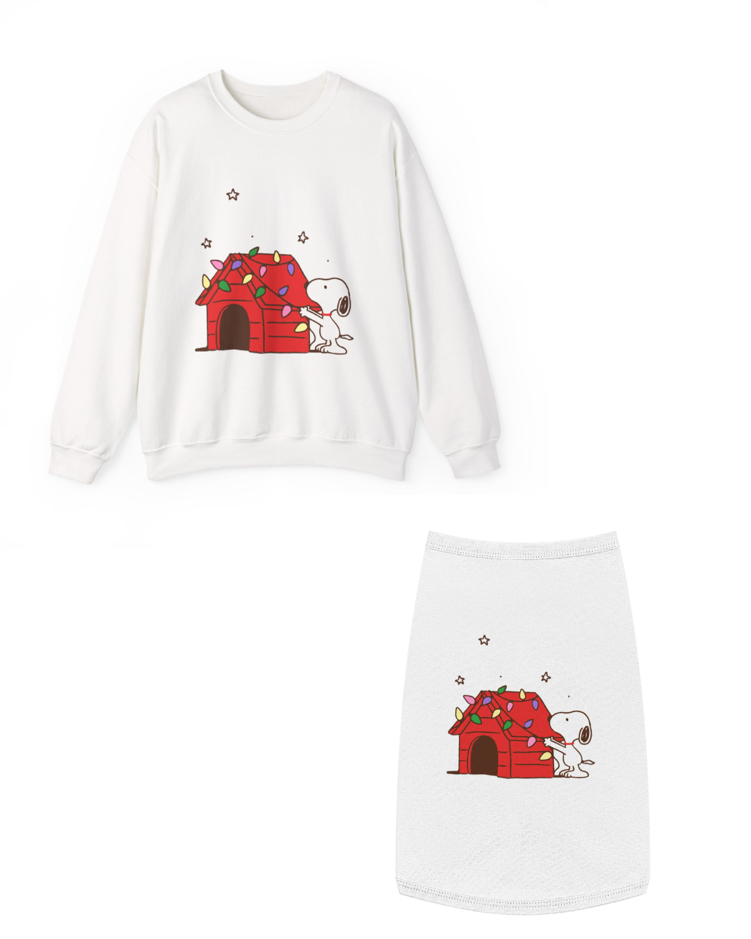 Sweatshirt + Pet Top Set