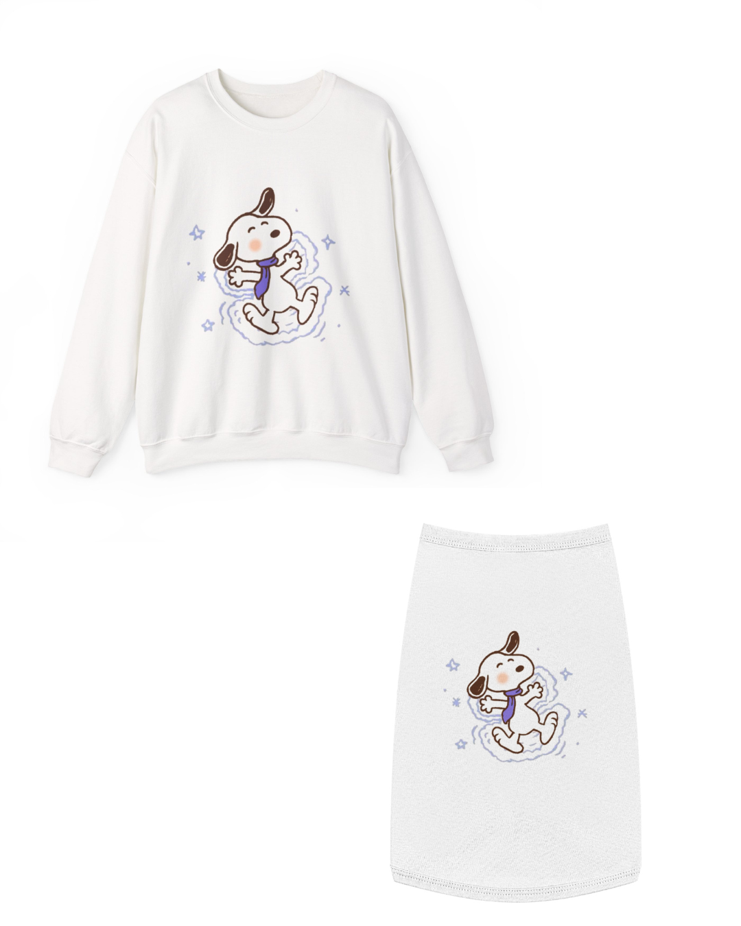 Sweatshirt + Pet Top Set