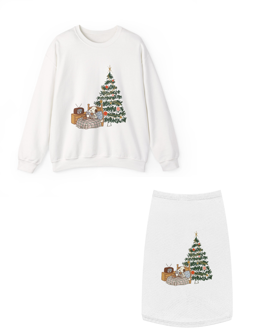 Sweatshirt + Pet Top Set